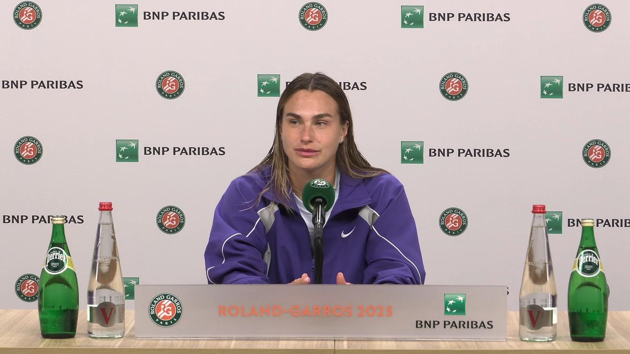 Aryna Sabalenka: French Open title would mean everything to me