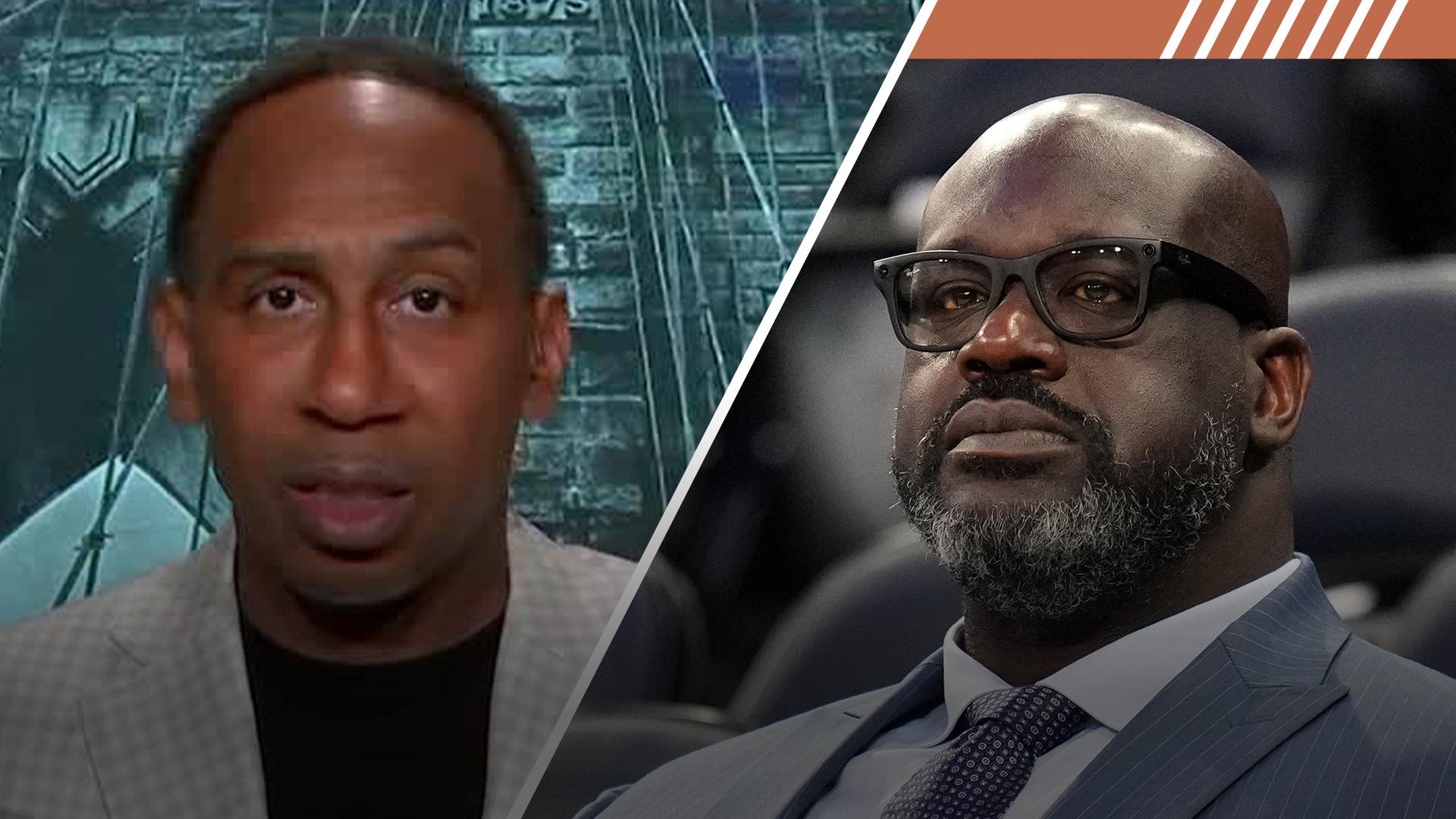 Stephen A. disappointed by Shaq's NBA market size comments