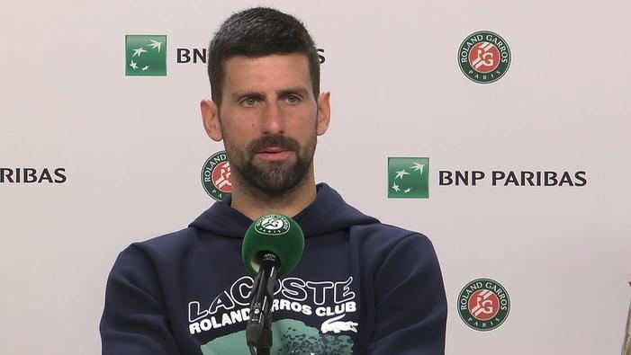 Djokovic talks possibility of this being last match at Roland Garros