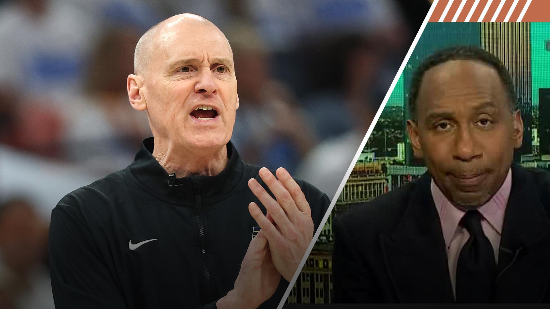 Stephen A. credits Carlisle's leadership, team effort in Pacers' Game 1 win