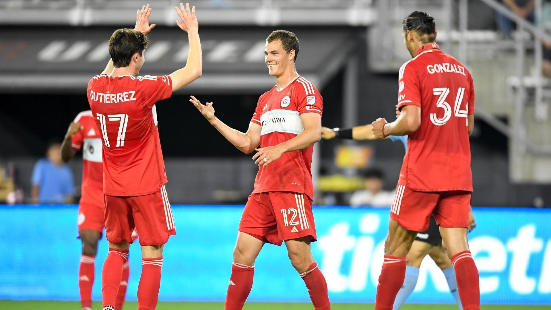 Tom Barlow grabs his hat trick for Chicago Fire