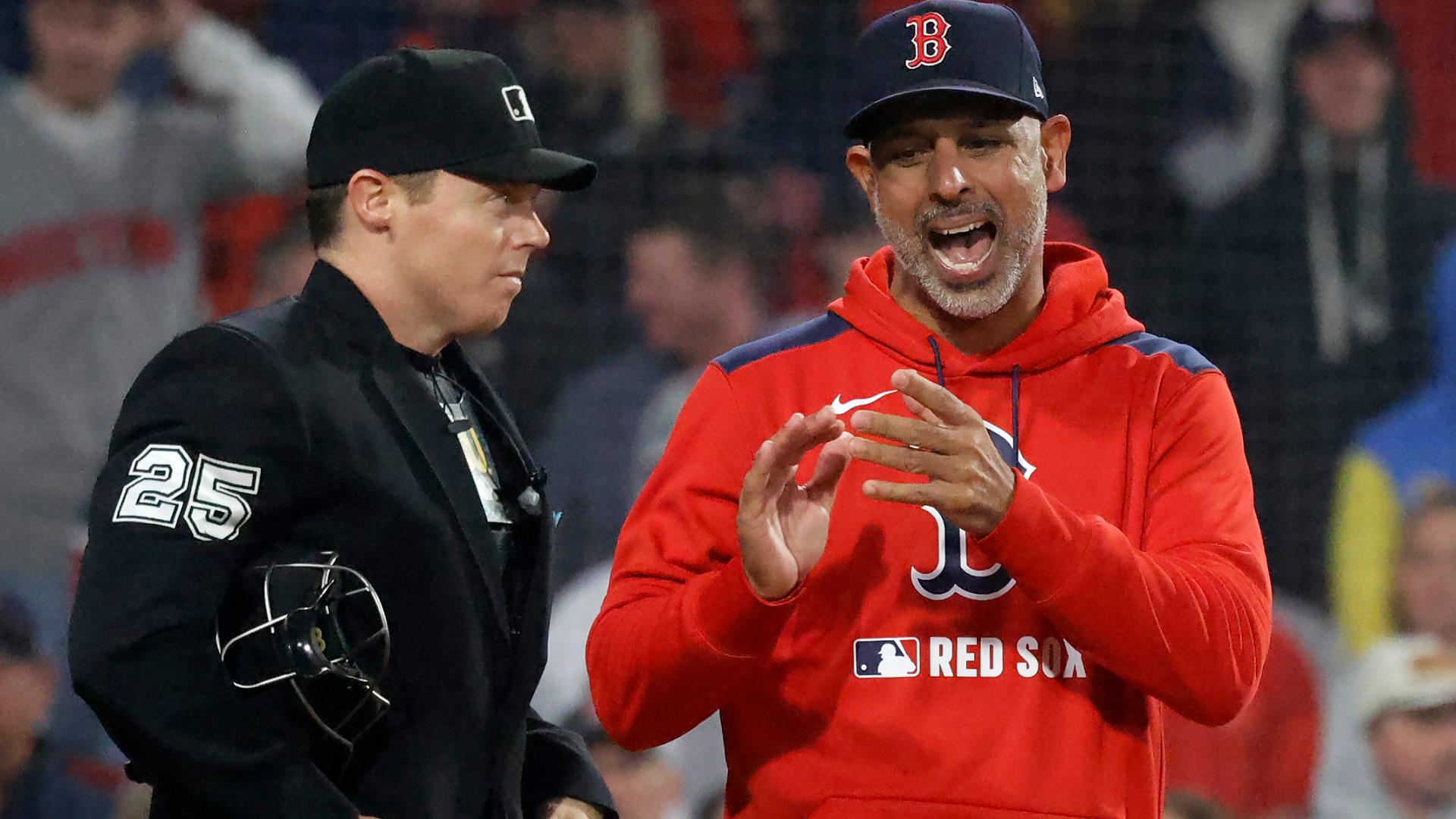 Alex Cora gets tossed in extras for Boston