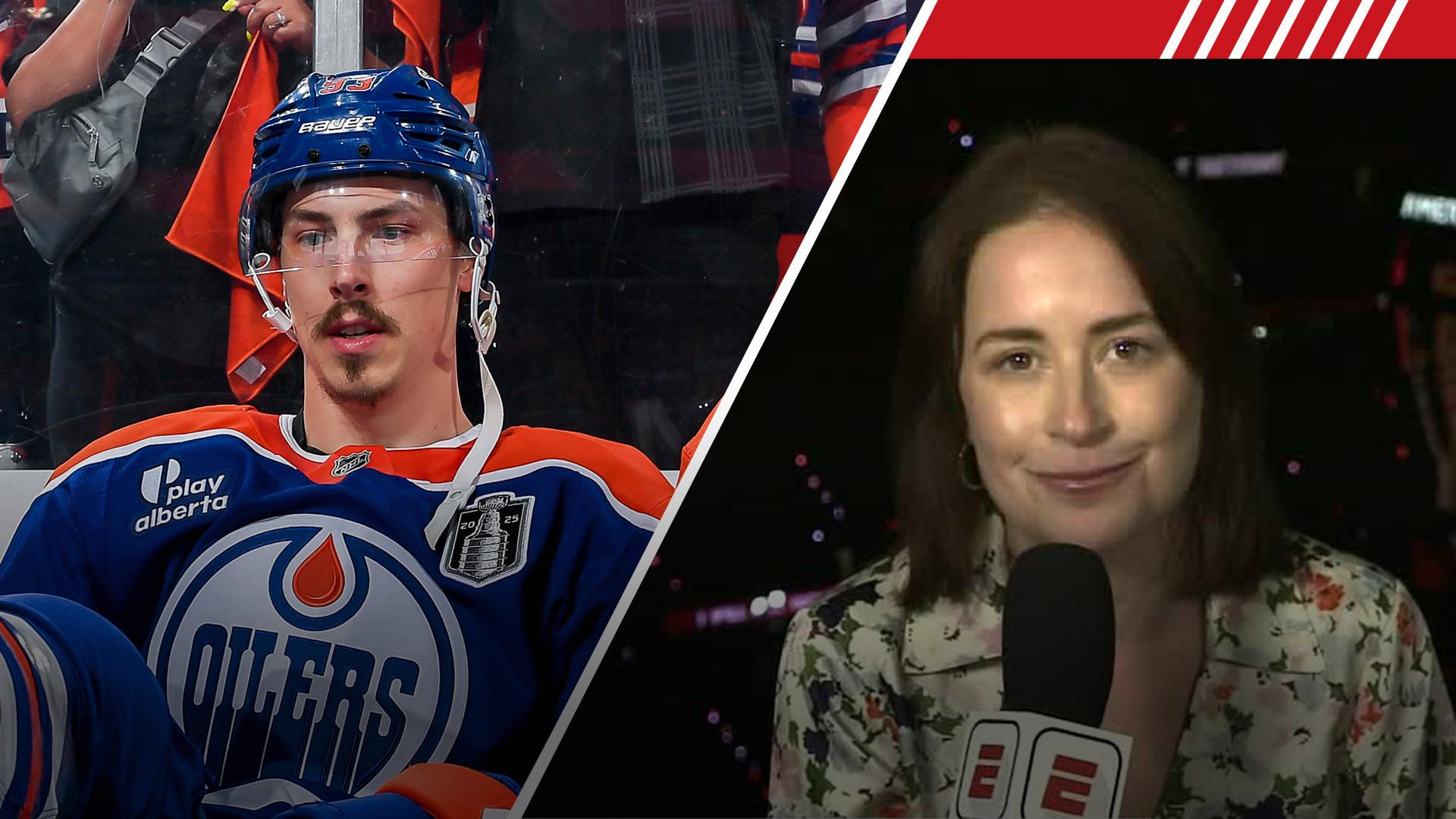 Will Ryan Nugent-Hopkins play in Game 3 for the Oilers?