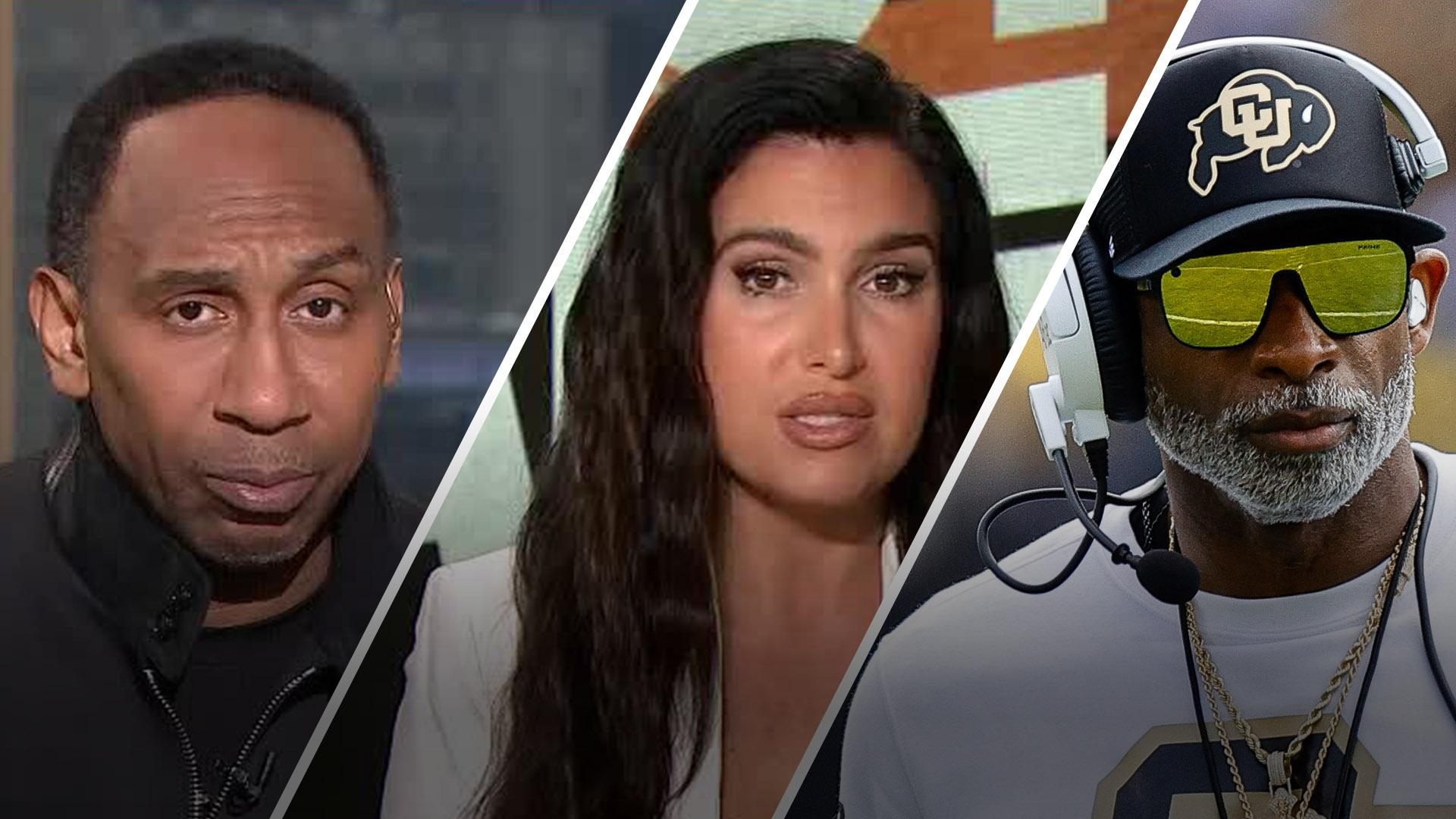Molly, Stephen A. wishing Deion Sanders the best amid 'unspecified health concerns'