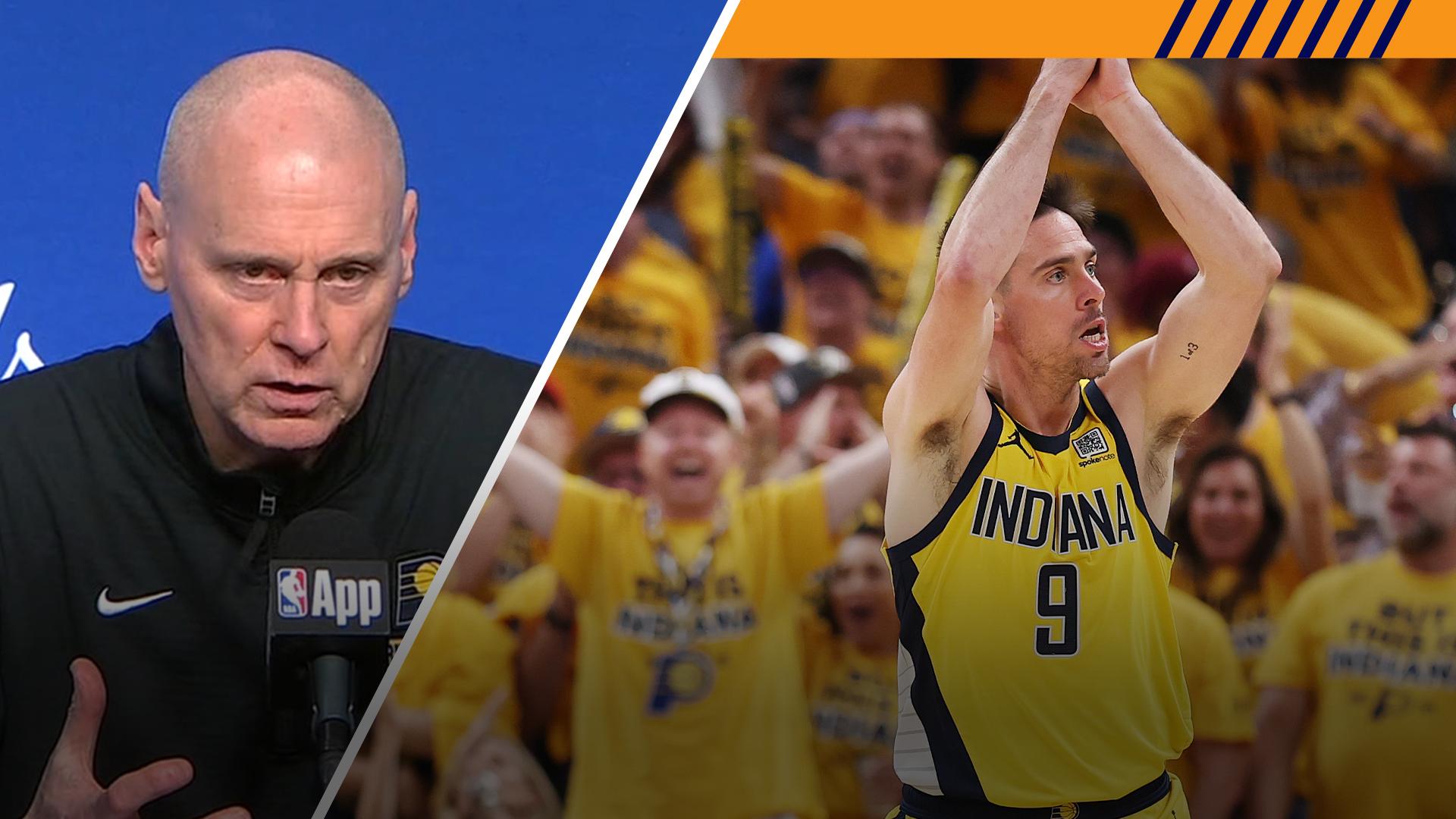 Carlisle credits McConnell's 'competitive will' in Game 3