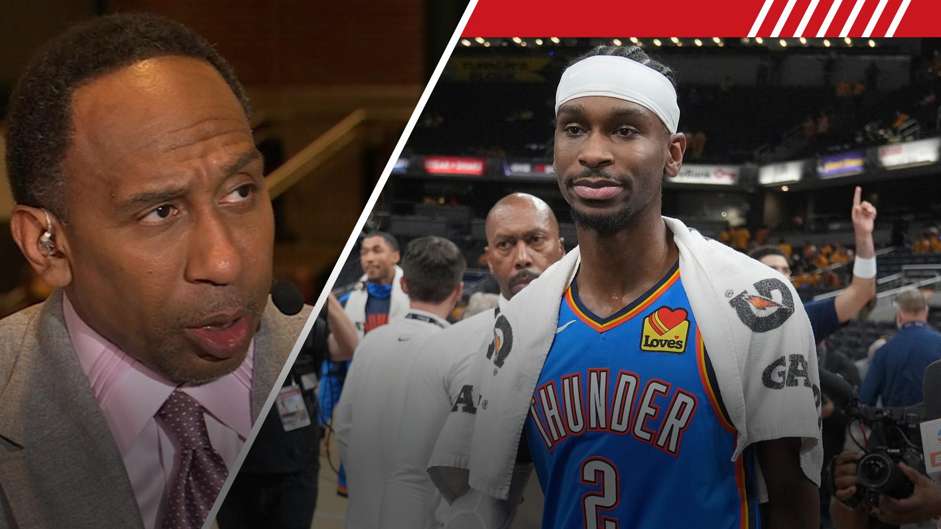 Stephen A. lauds Thunder's Game 4 win: This series is going 7