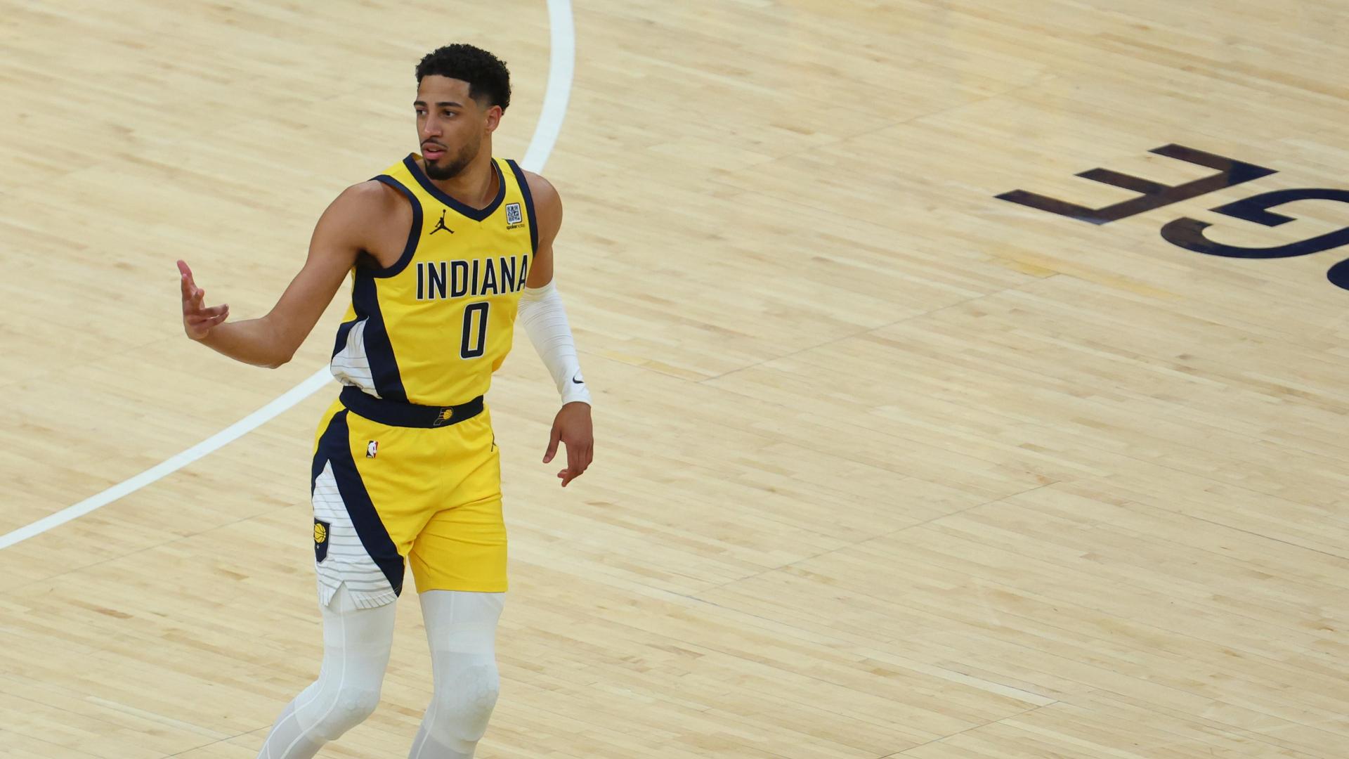 Haliburton excites Indiana fans with logo 3