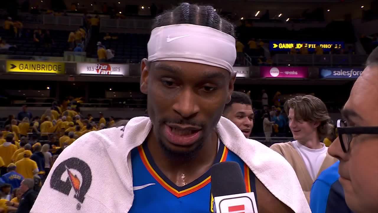 SGA after Game 4 win: 'We played with desperation'