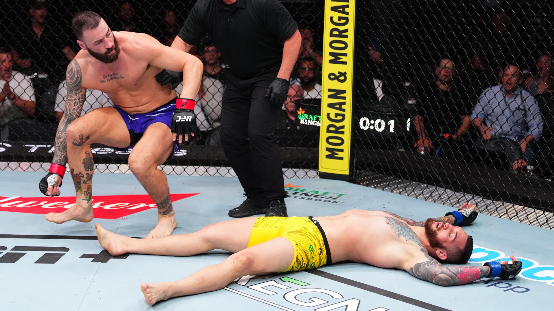 Illegal upkick causes no contest between Paul Craig, Rodolfo Bellato
