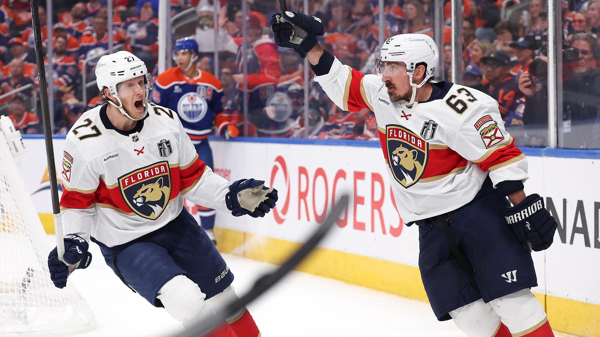 Panthers strike first on Brad Marchand's elusive goal