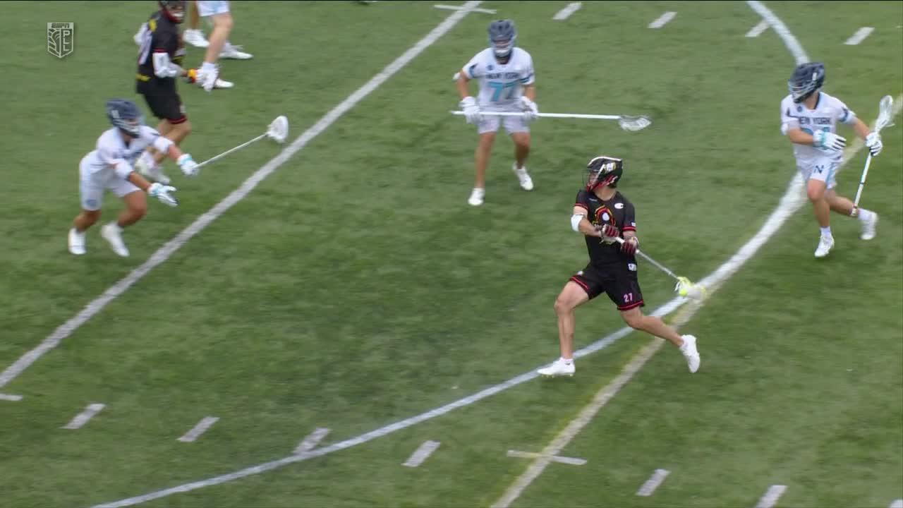 Brad Smith scores a go-ahead goal for the Whipsnakes