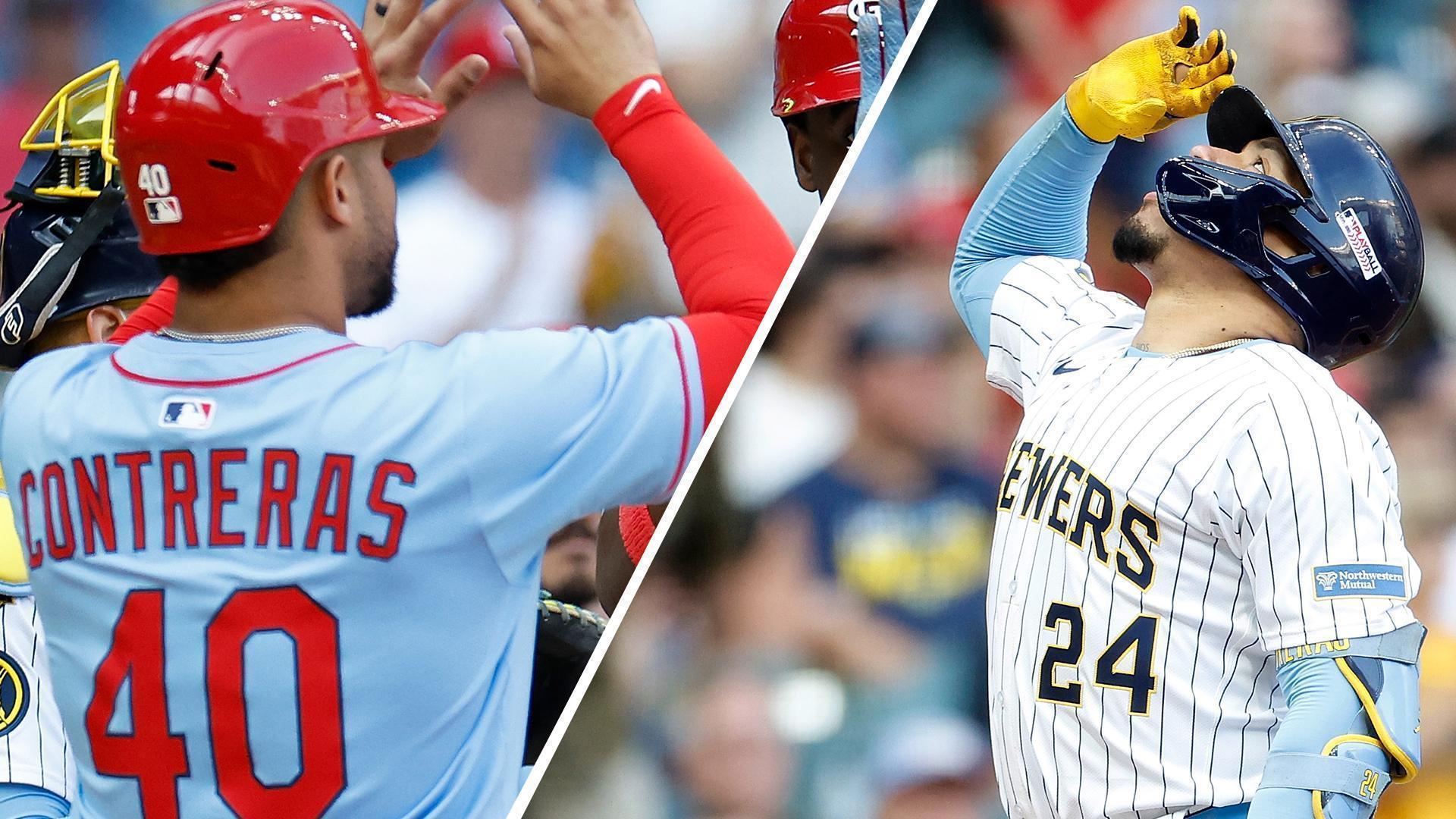 Contreras brothers both homer in same inning