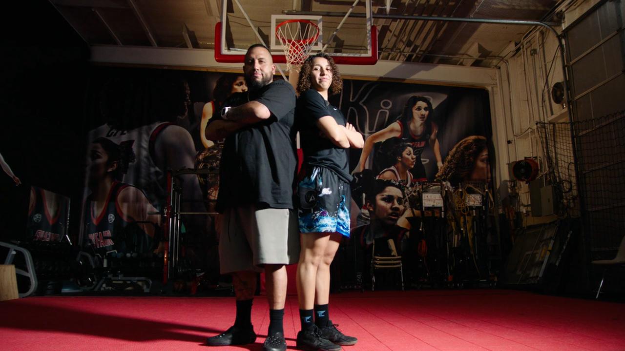 How Aaliyah Chavez and her father bonded through basketball
