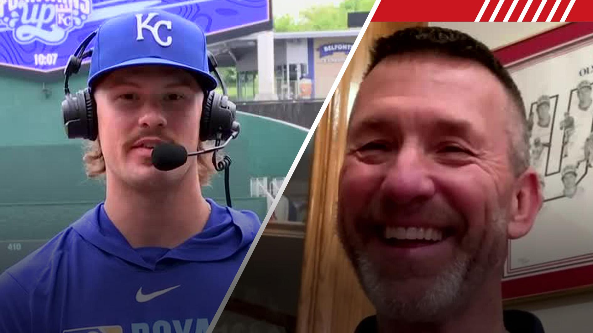 Bobby Witt Jr.: It was fun having my dad throw BP to me