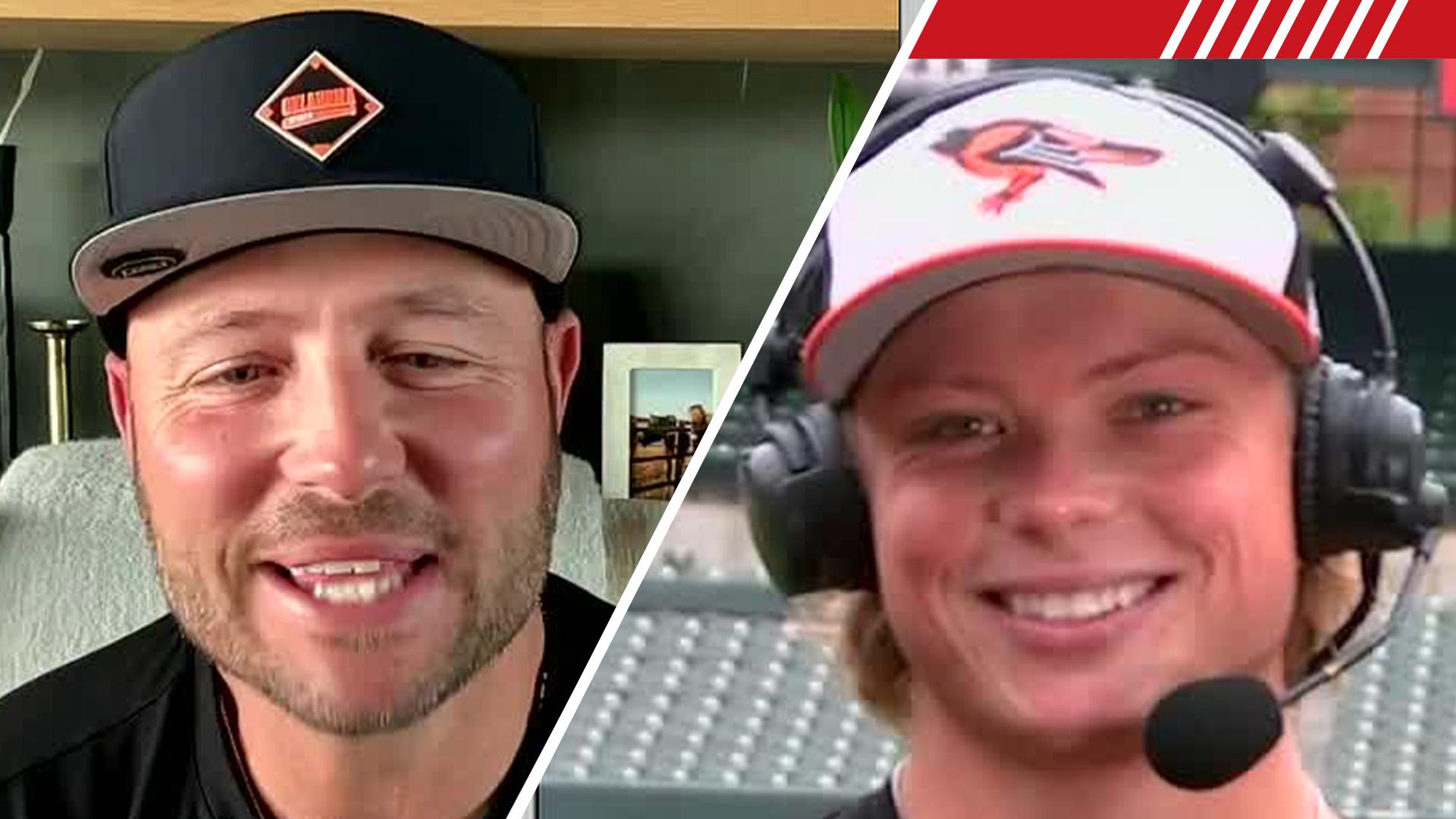 Matt, Jackson Holliday reflect on father-son bond