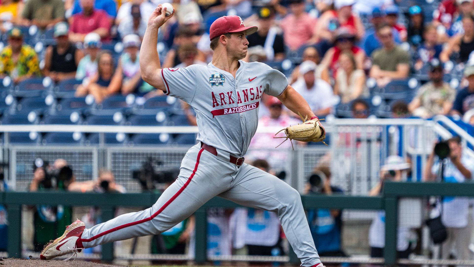 Gage Wood gets 19th K to toss 3rd no-hitter in MCWS history