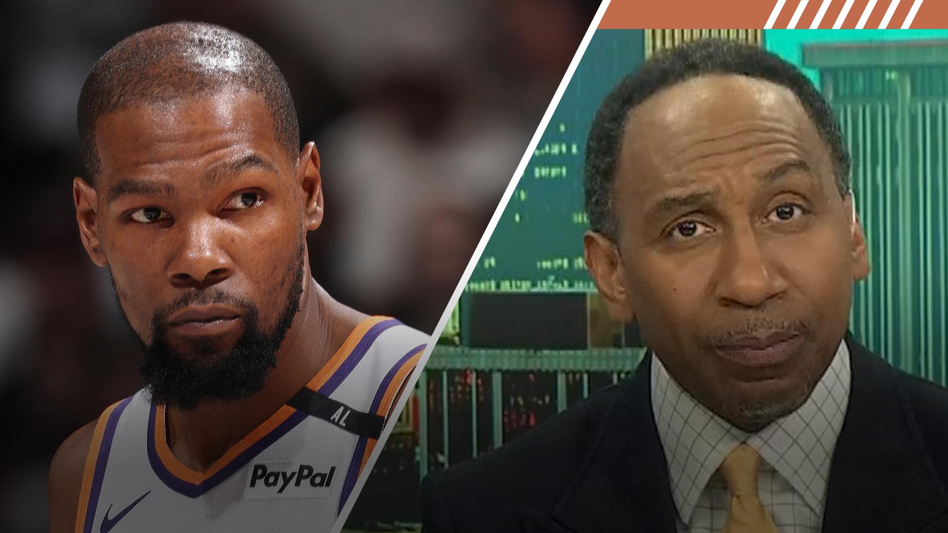 Stephen A. sounds off on Knicks for lack of interest in KD