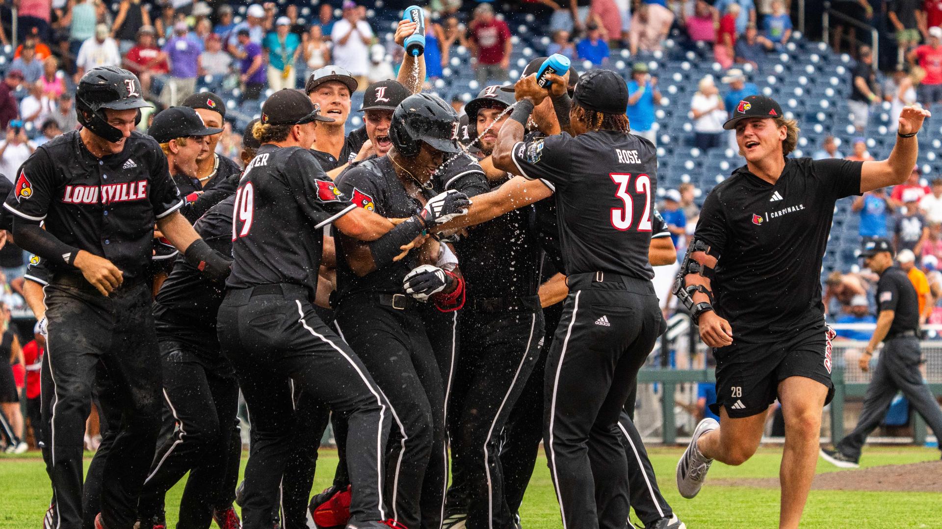 Louisville stays alive with walk-off win over Oregon State