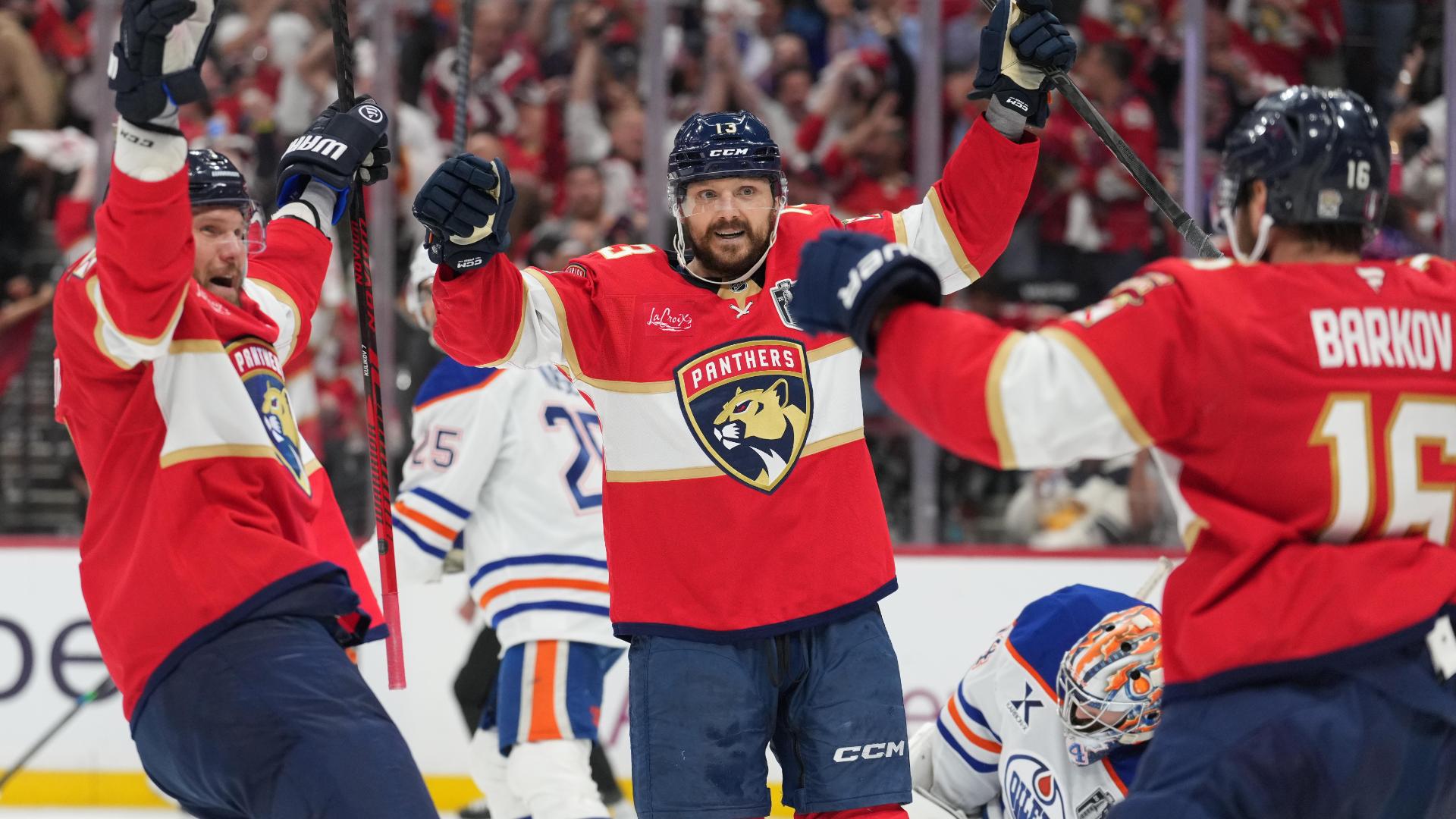 Sam Reinhart nets 4 goals in Game 6