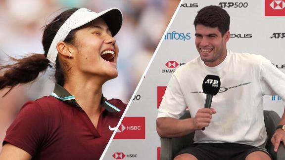 Carlos Alcaraz reveals he asked Emma Raducanu to play US Open doubles