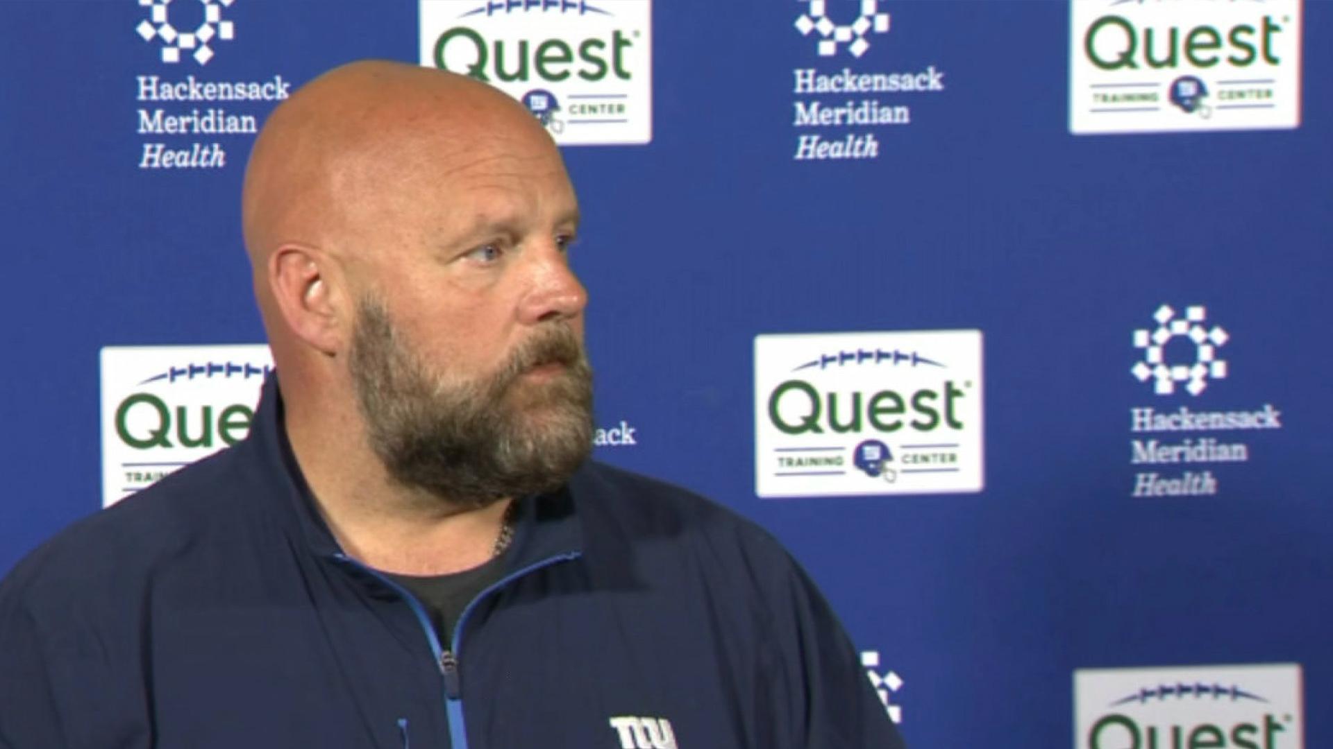 Giants coach not concerned about Malik Nabers' recovery