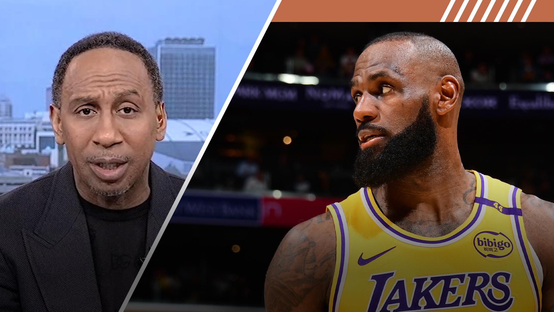 Stephen A. gets fired up over LeBron's comments on ring culture