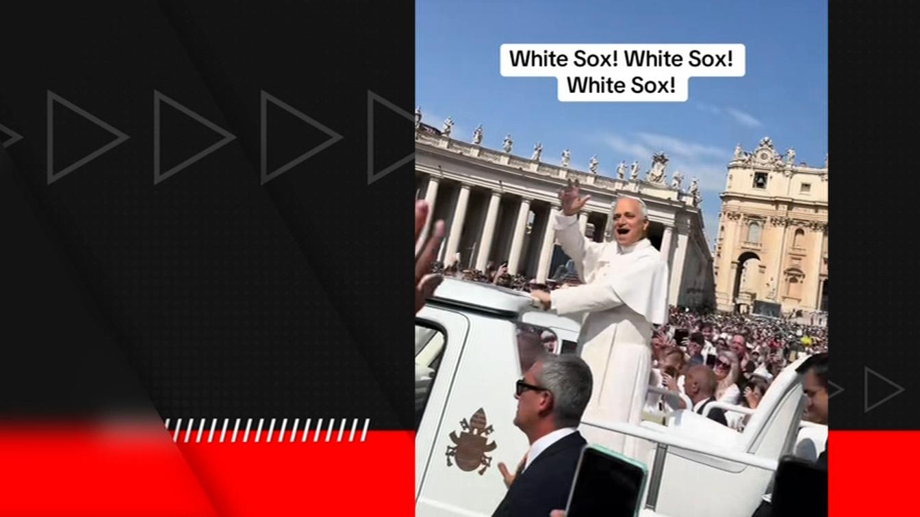 Pope Leo XIV joins fans in White Sox chant