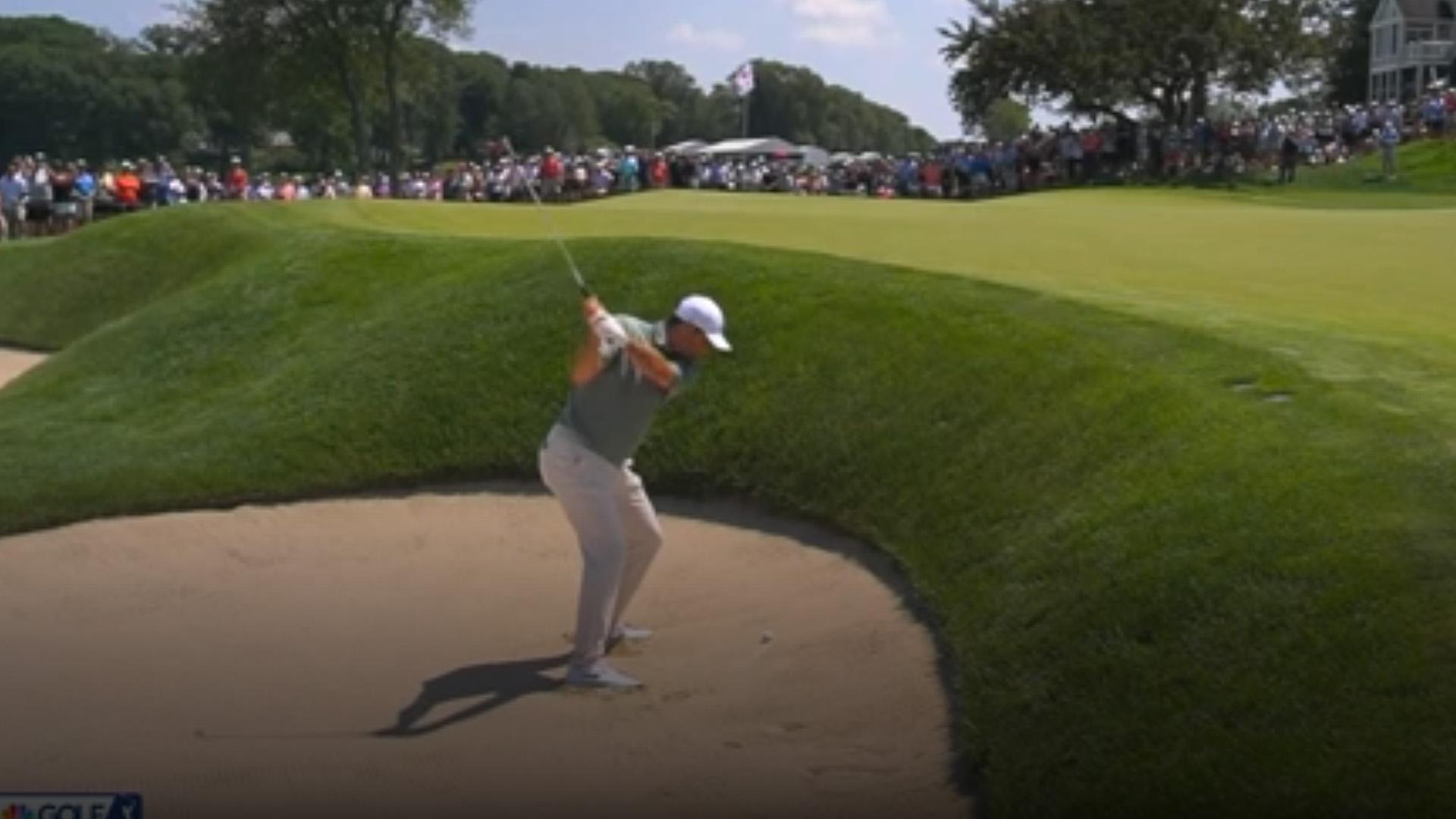 Scottie Scheffler has brutal start to round with a triple bogey