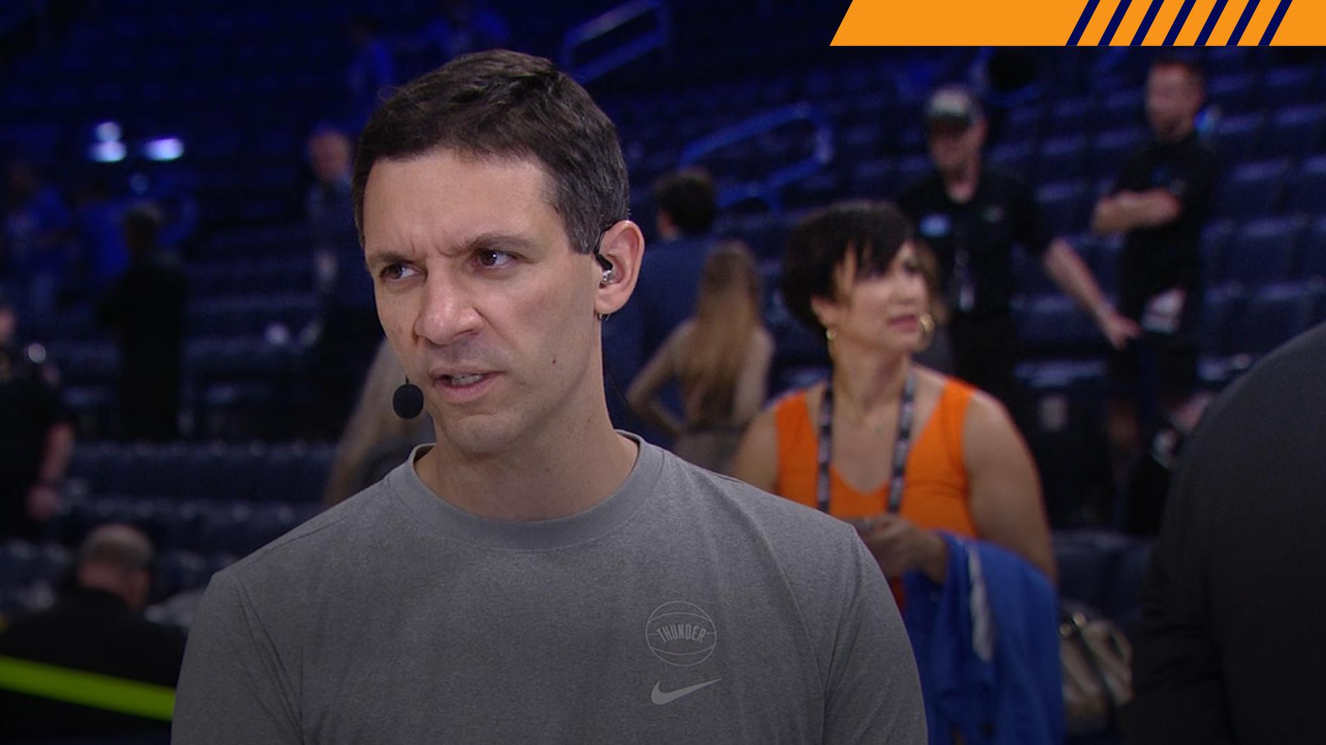 Daigneault details how Presti built Thunder from the ground up