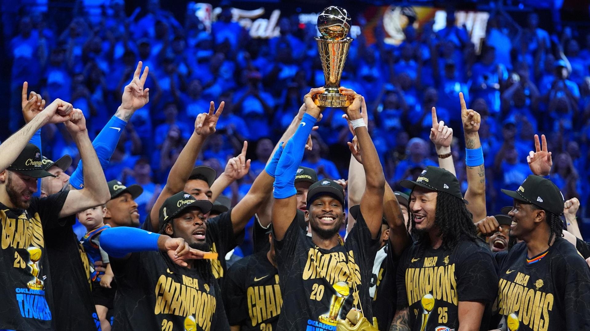 Thunder outlast Pacers in Game 7 to win NBA Finals