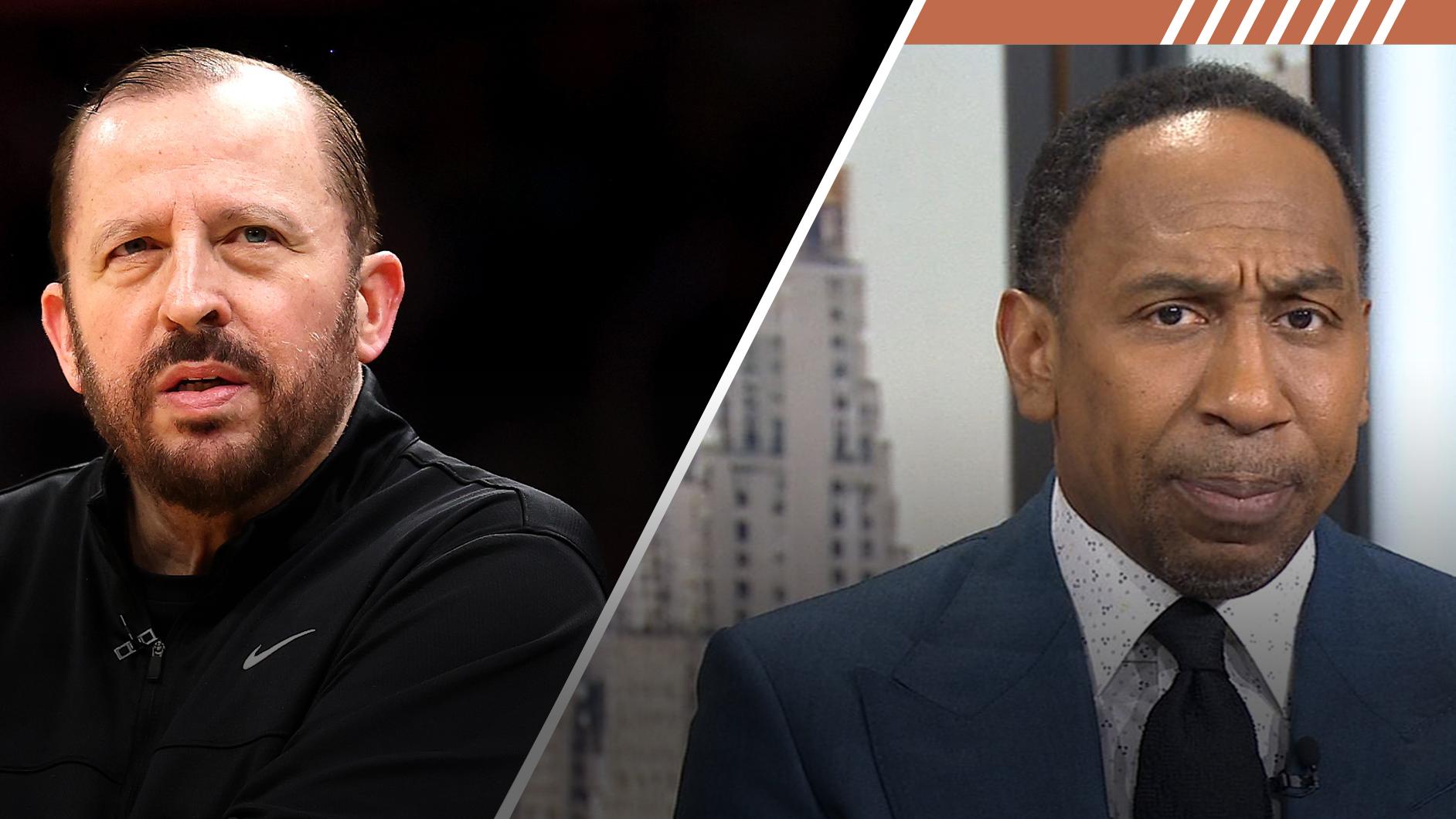 Stephen A. sounds off on Knicks' coaching search