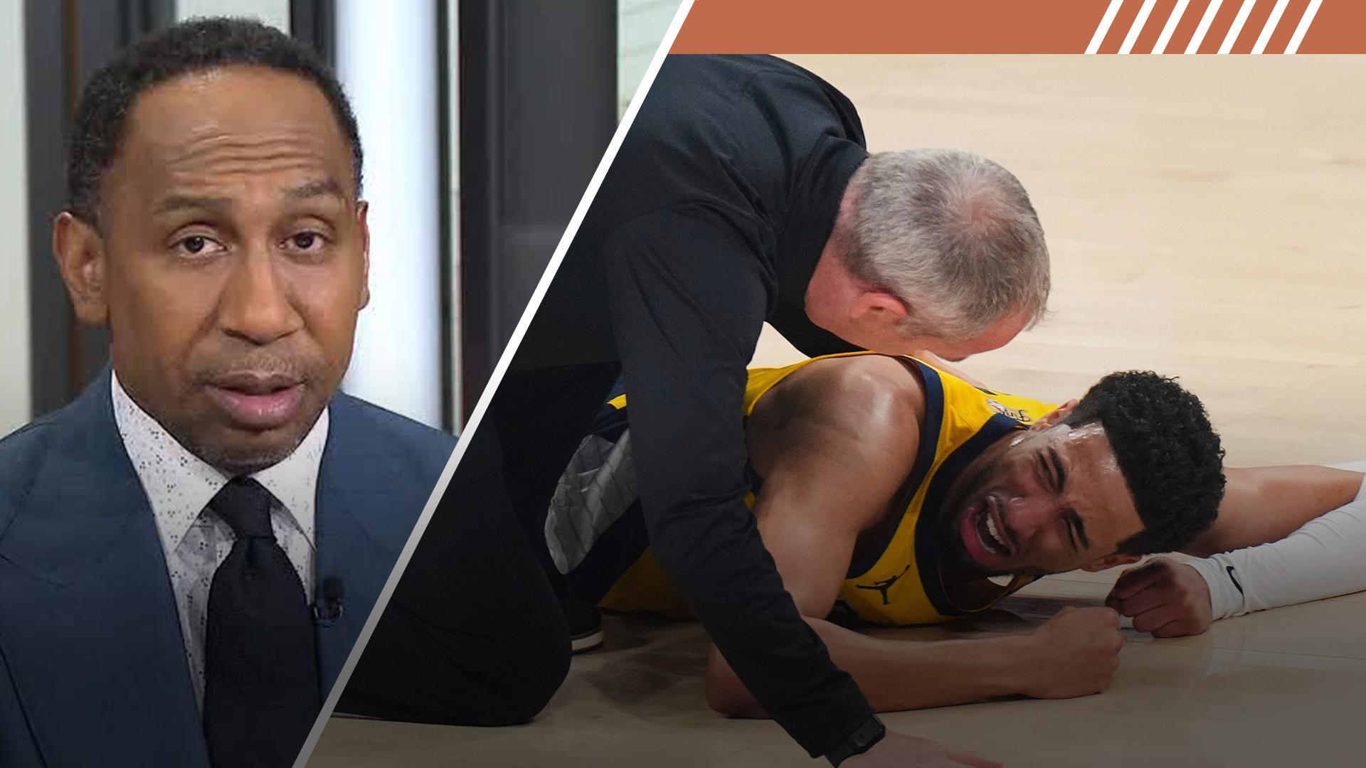 Stephen A. adamant Haliburton should not regret playing in Game 7