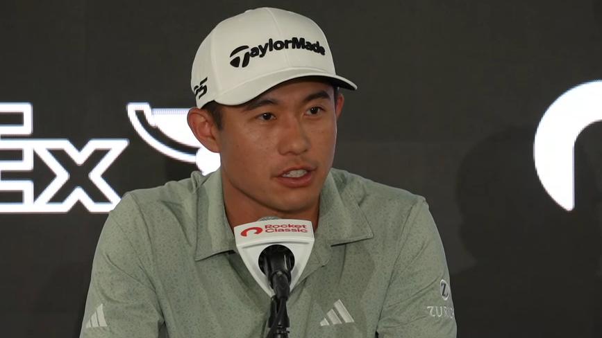 Morikawa discusses what he's looking for in a caddie after 2nd split this season