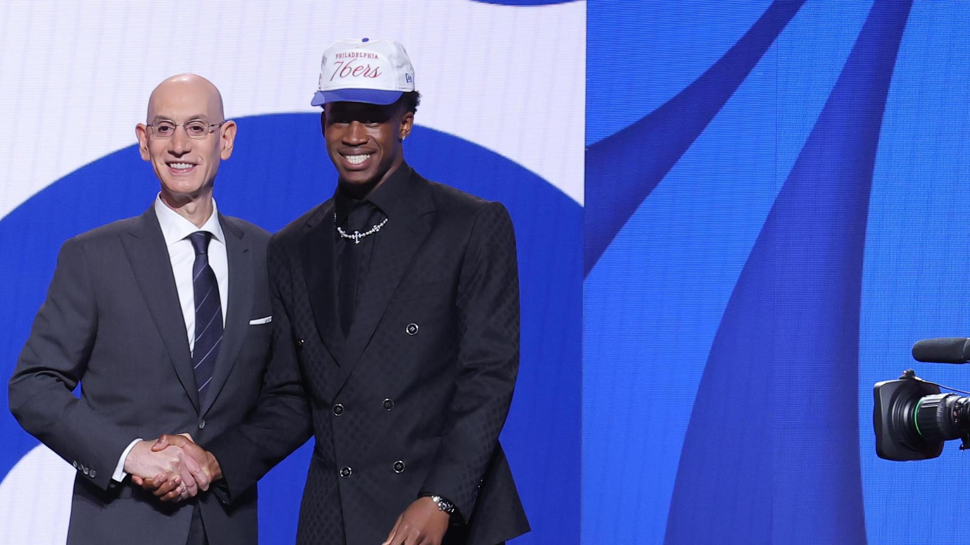 V.J. Edgecombe goes 3rd overall to the 76ers
