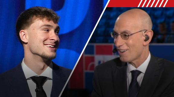 Why Adam Silver is excited to see Cooper Flagg in the NBA
