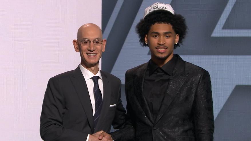 Dylan Harper goes to the Spurs with No. 2 overall pick