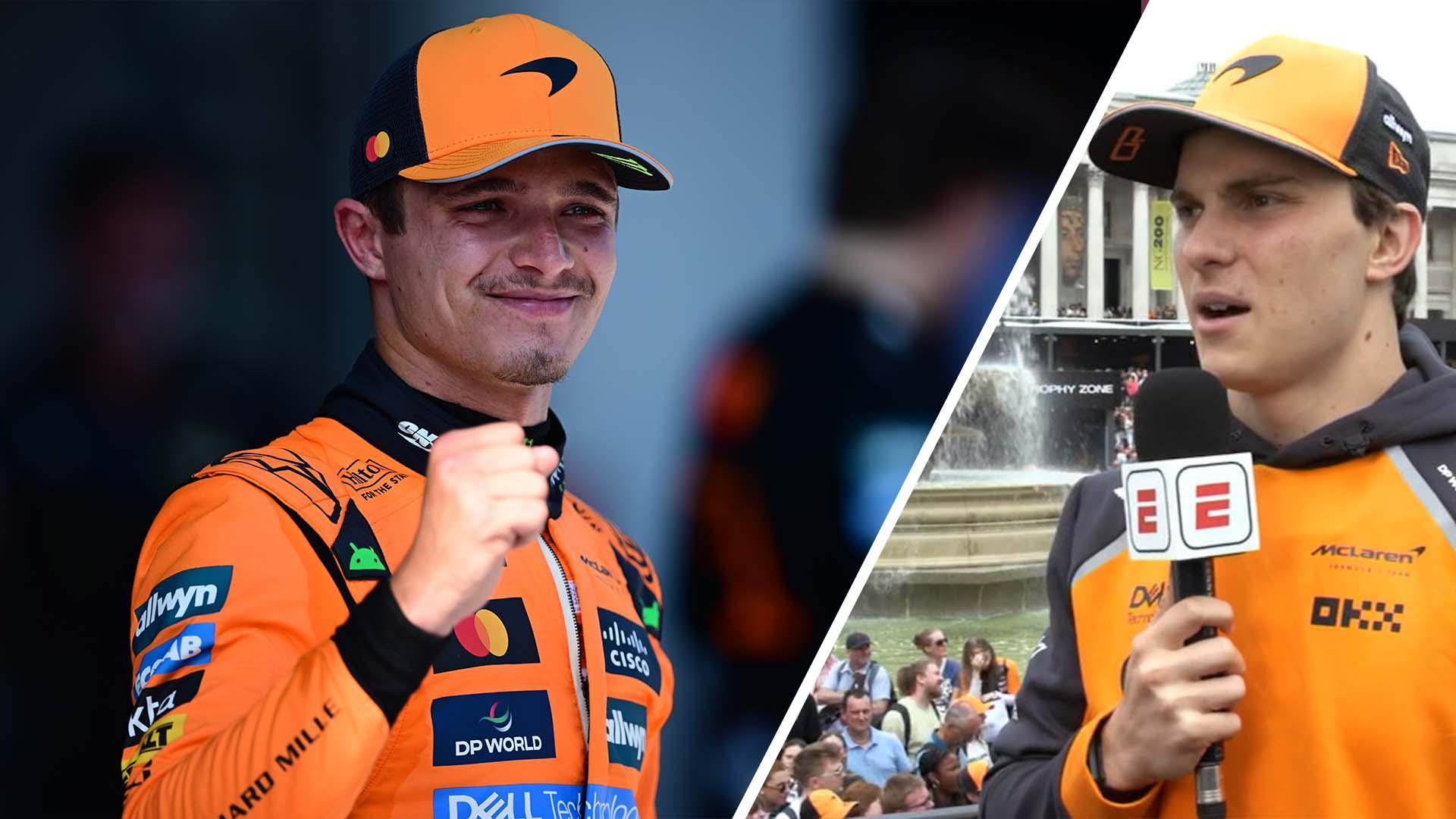 Piastri expecting 'more battles' with Norris for F1 championship