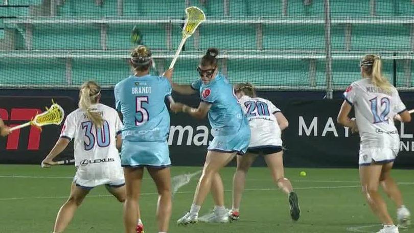 Charlotte North goes between the legs for slick goal at WLL ASG