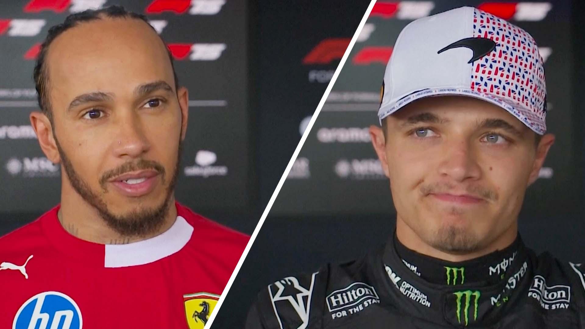 Drivers react to Max Verstappen's qualifying pole at British GP