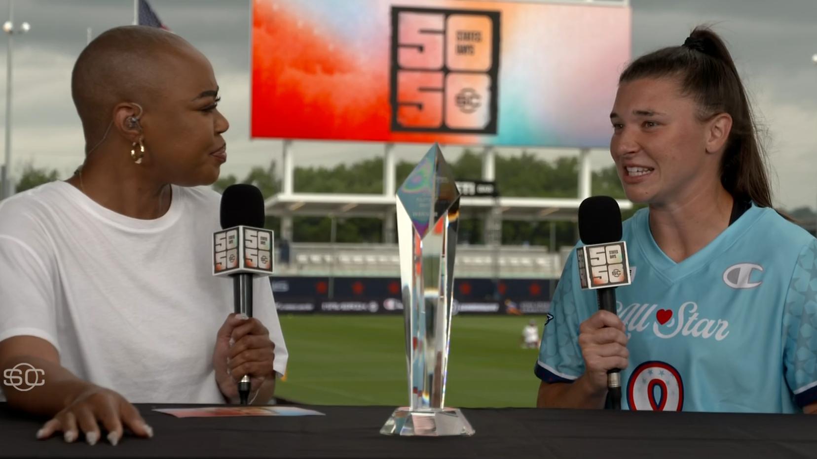 Charlotte North recaps special experience with WLL's first all-star game