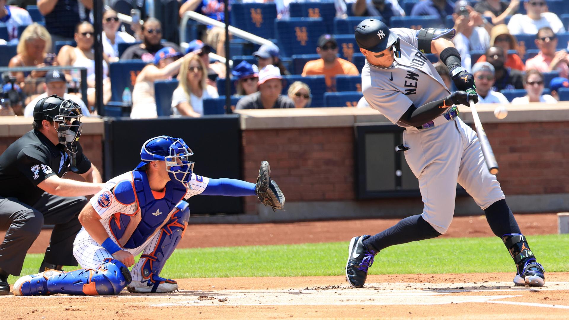 Aaron Judge's 33rd HR gives Yankees 5-0 lead
