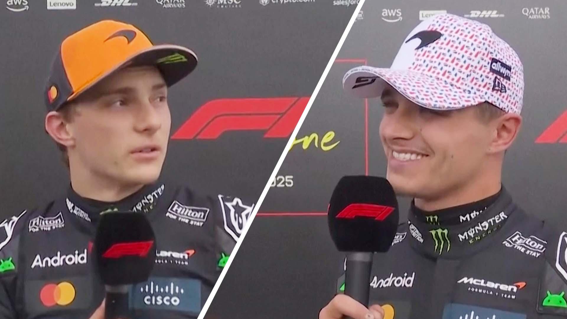 Drivers react to Lando Norris' first British GP victory