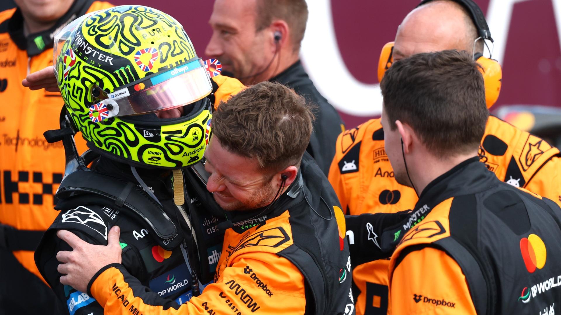 How Lando Norris claimed his first British GP victory