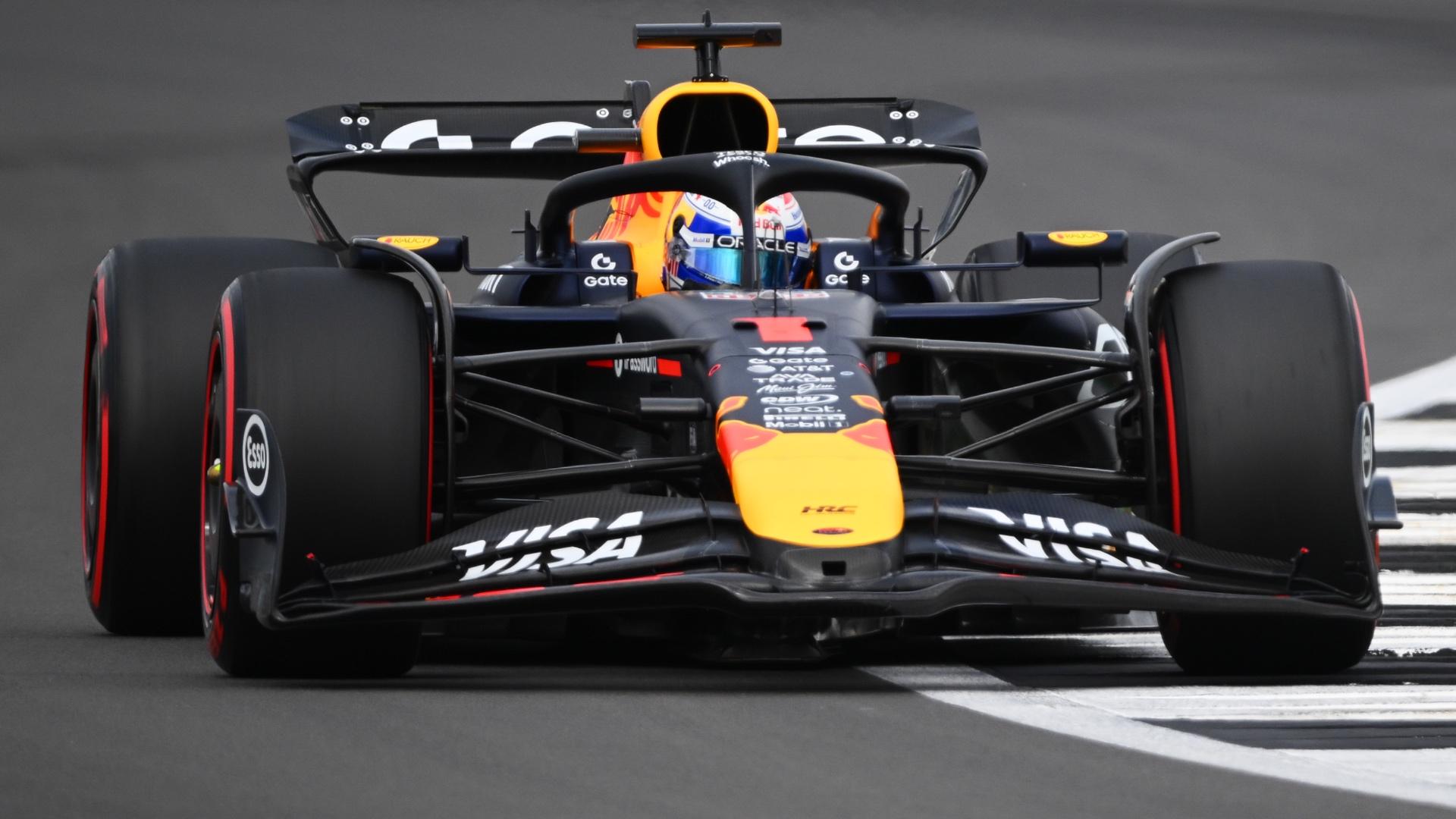 Max Verstappen puts pole position after rain affected start