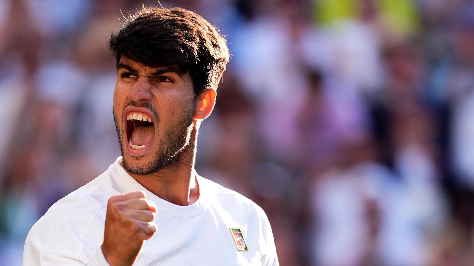 Impressive Alcaraz cruises into Wimbledon semis
