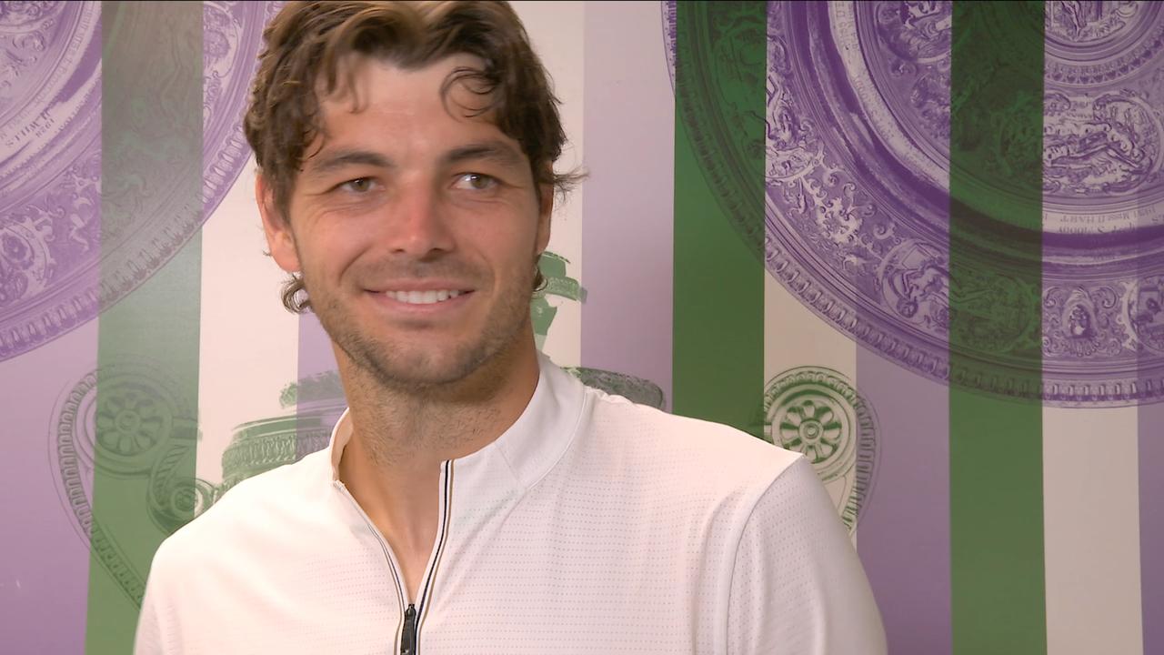 Fritz on reaching first Wimbledon semis: 'I'm really happy'