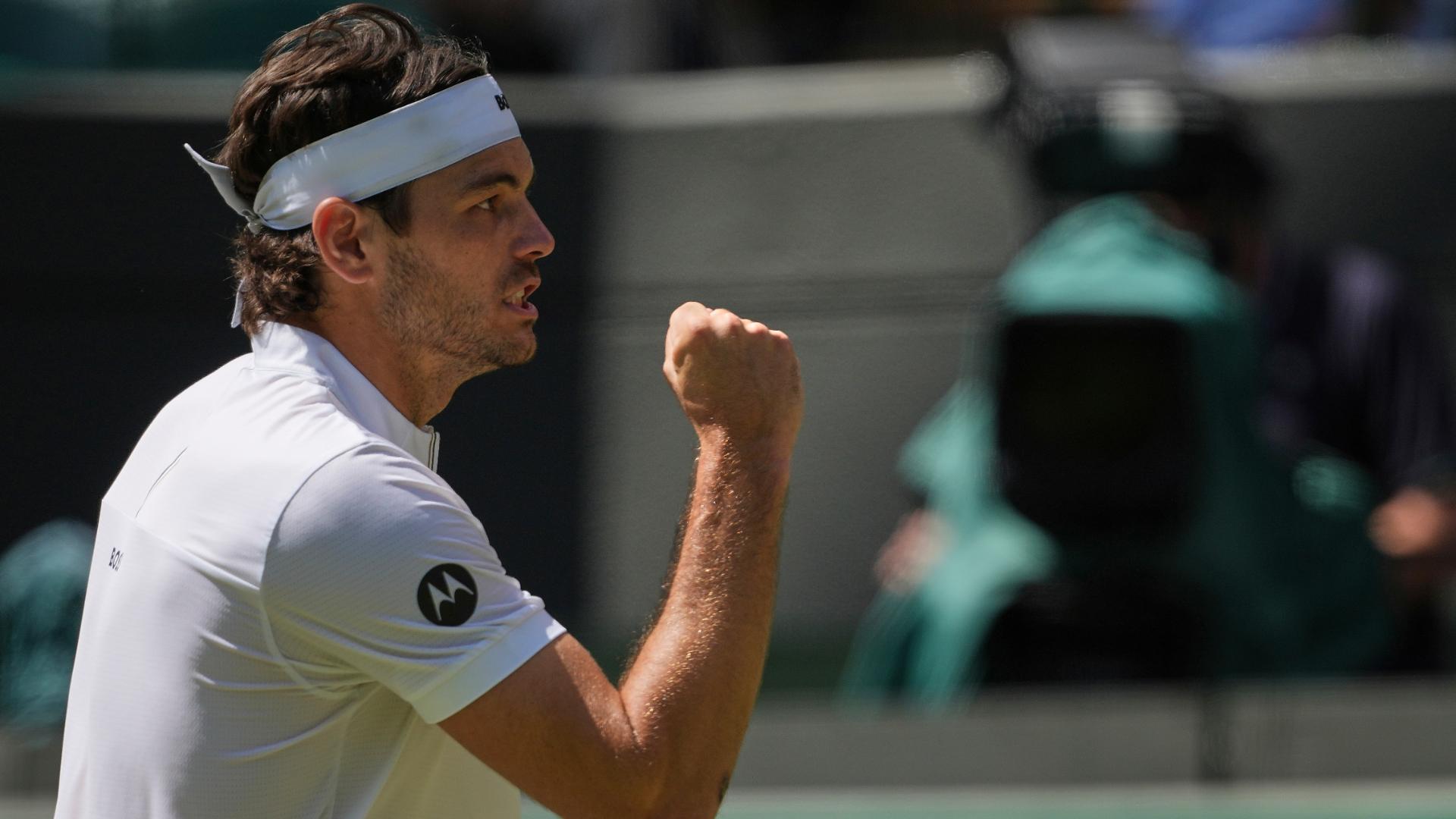 Fritz beats Khachanov to reach Wimbledon semis