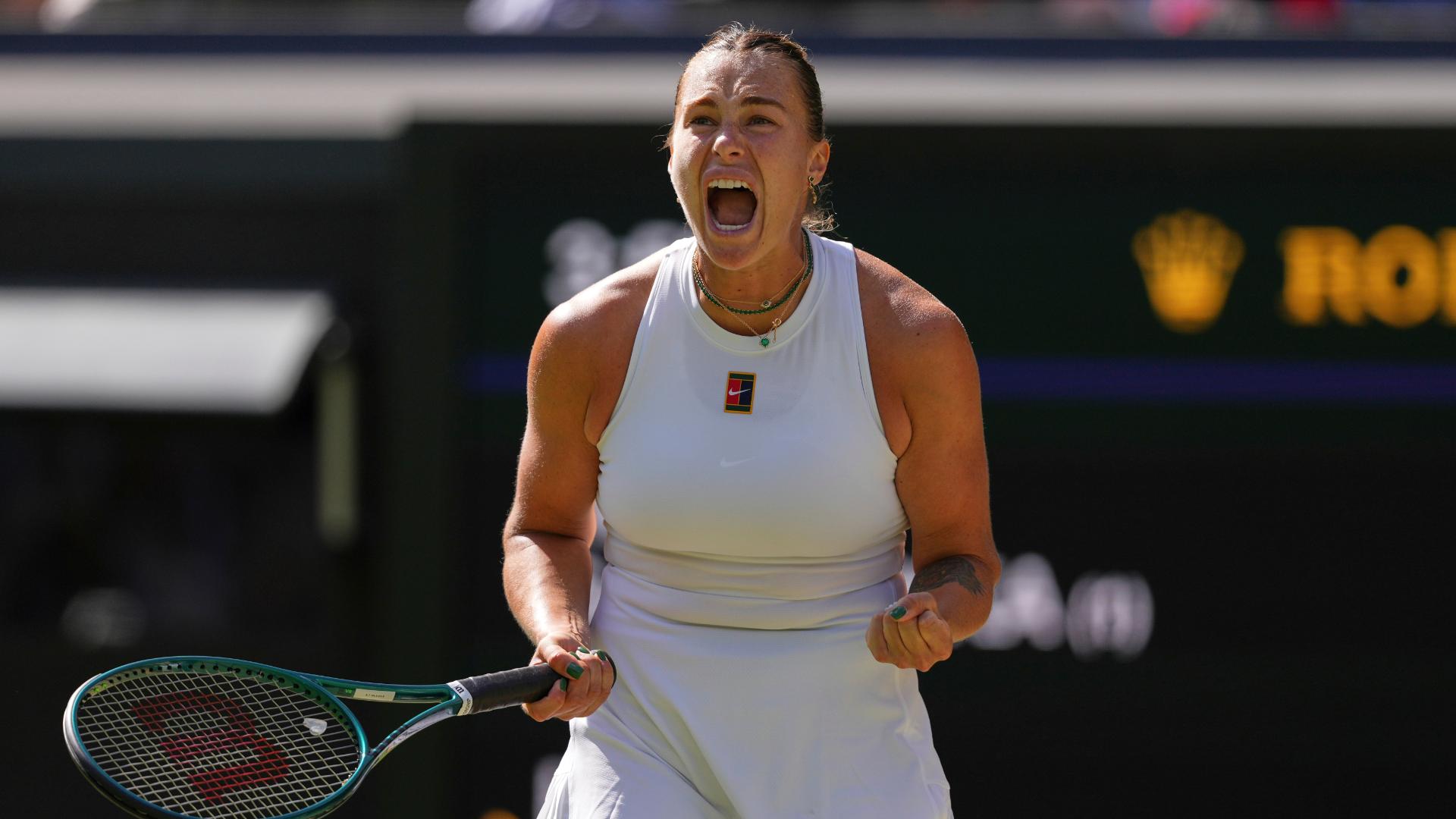 Sabalenka digs deep to reach Wimbledon semifinals