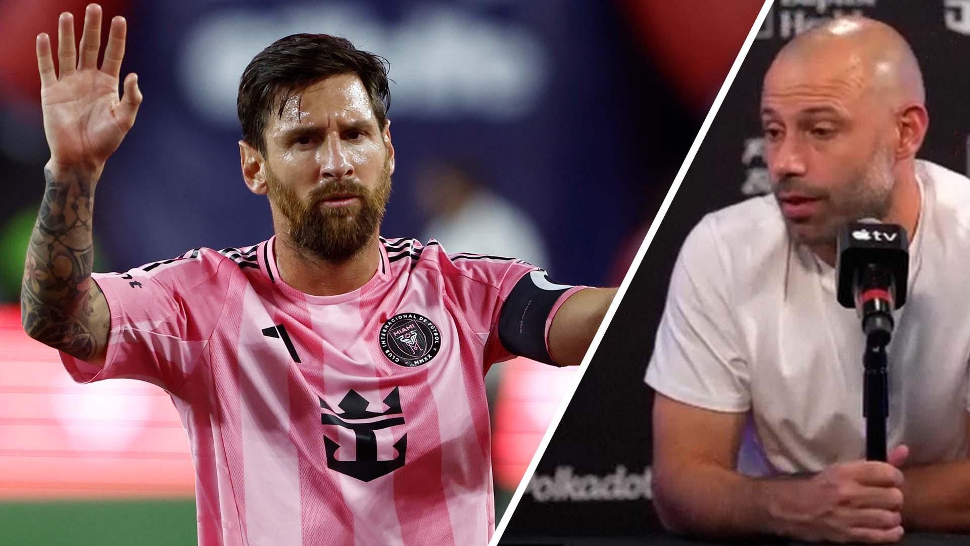 Mascherano: Messi needs to be rested at Inter Miami