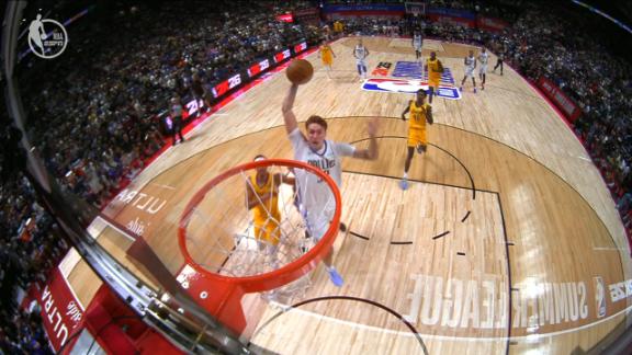 Flagg, Nembhard Lead Mavericks Over Lakers in Vegas